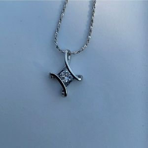 Infinity Cross Necklace NWOT